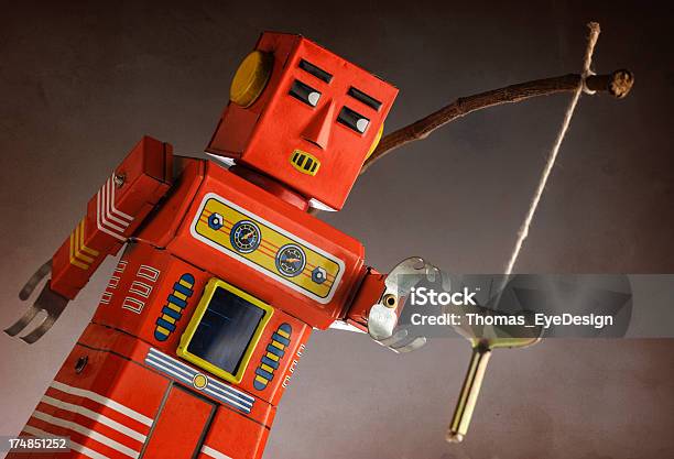 Robotics Версия Морковь На Stick — стоковые фотографии и другие картинки Заводной ключик - Заводной ключик, Без людей, Горизонтальный