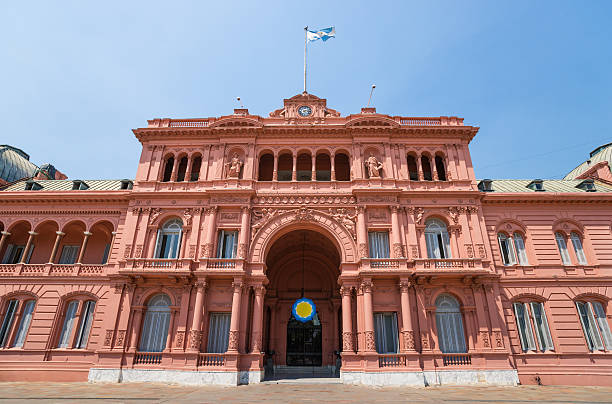 Pink Palace in Argentina