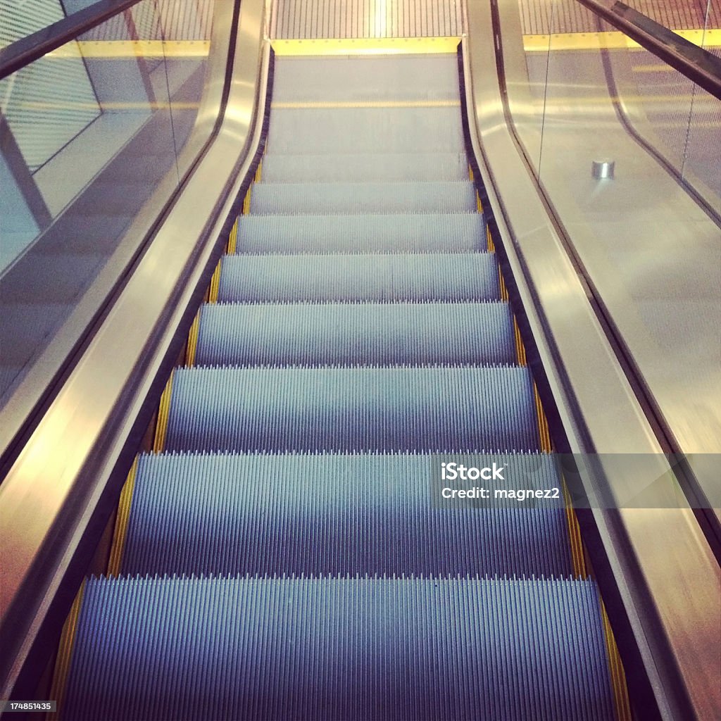 Escada rolante - Foto de stock de A caminho royalty-free