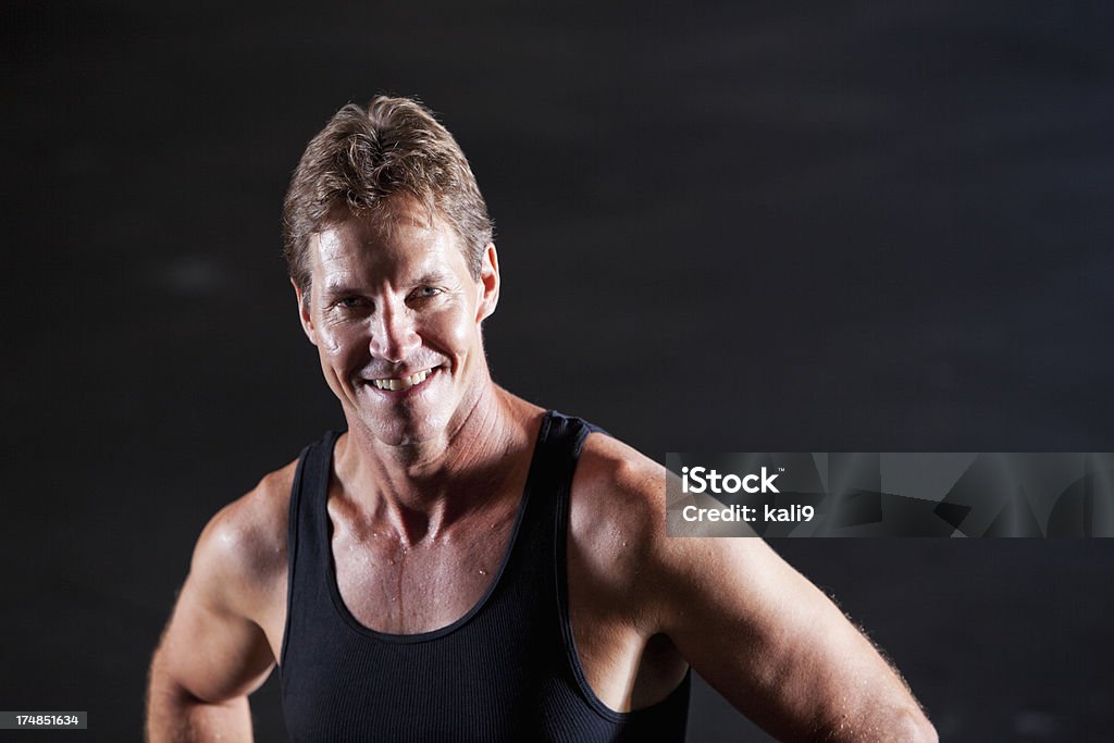 Masculino Atleta - Royalty-free 50 Anos Foto de stock