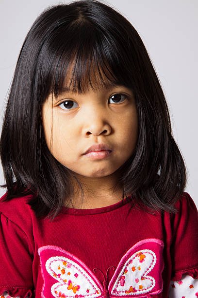 Portrait of Muslim girl.