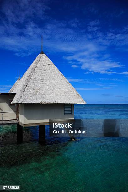 Tropical Paradise Luxury Over Water Bungalow Resort Stock Photo - Download Image Now