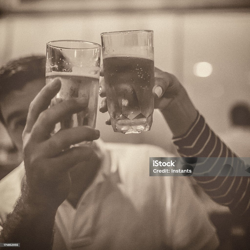 Szklanki piwa - Zbiór zdjęć royalty-free (Alkohol - napój)