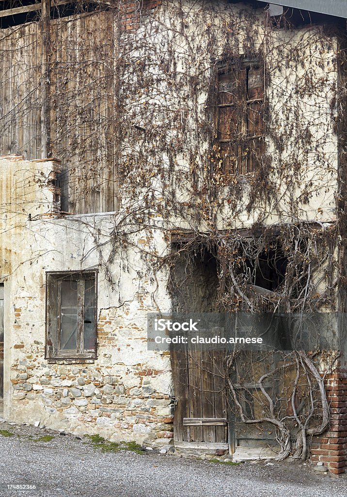 Old Barn. Immagine a colori - Foto stock royalty-free di Abbandonato