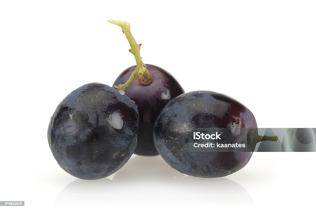 Negro, uvas - Foto de stock de Agricultura libre de derechos