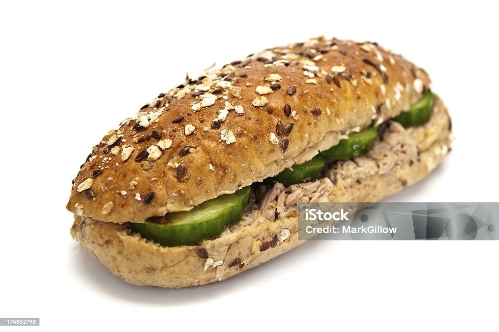 Panino al tonno - Foto stock royalty-free di Tonno - Pesce