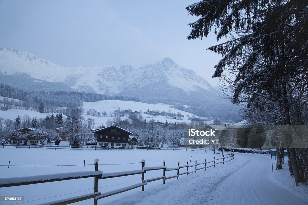 Scheffau - Lizenzfrei Alpen Stock-Foto