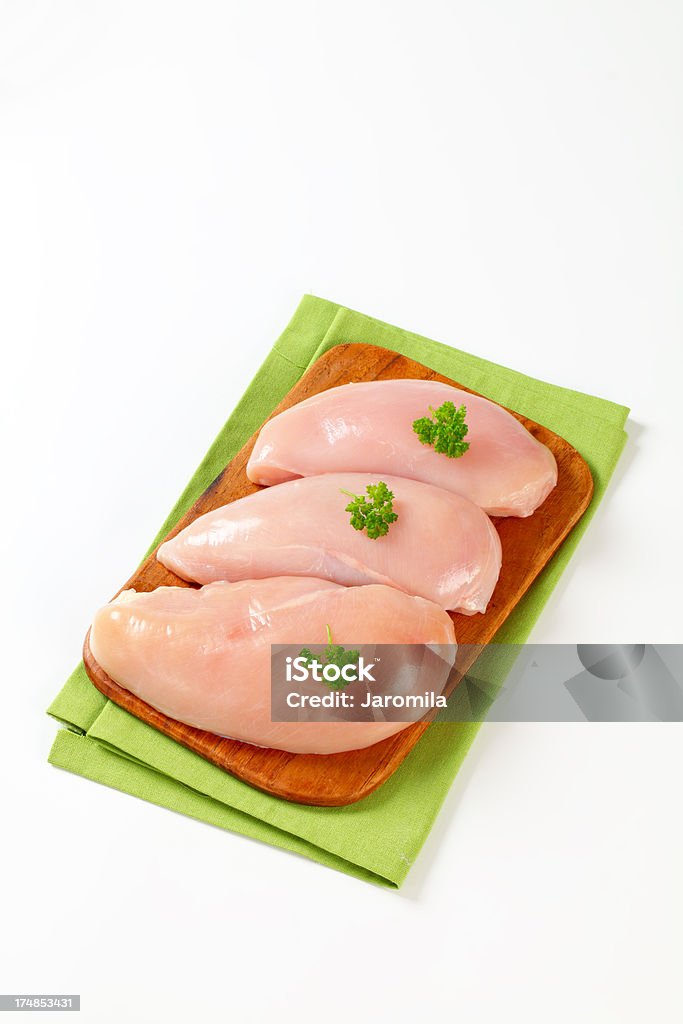Primas las pechugas de pollo - Foto de stock de Alimento libre de derechos