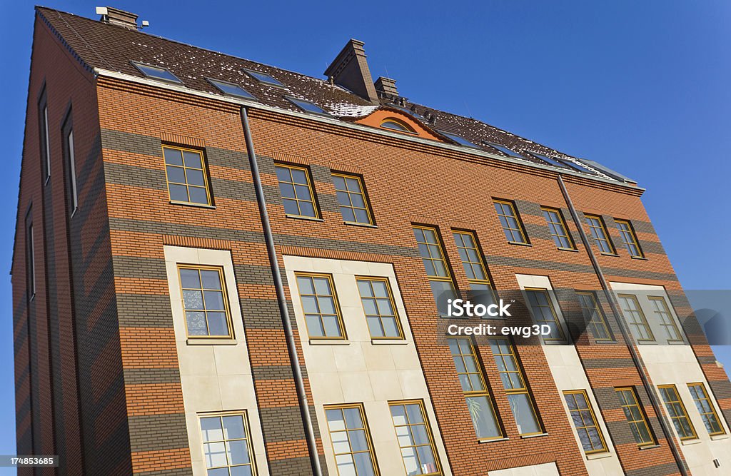 Appartamento moderno edificio - Foto stock royalty-free di Ambientazione esterna