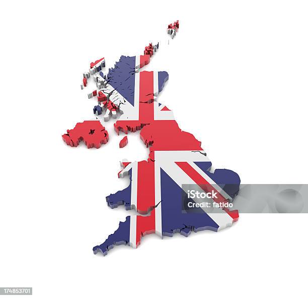 Map Of United Kingdom - 3Dのストックフォトや画像を多数ご用意 - 3D, アイデア, アイルランド文化