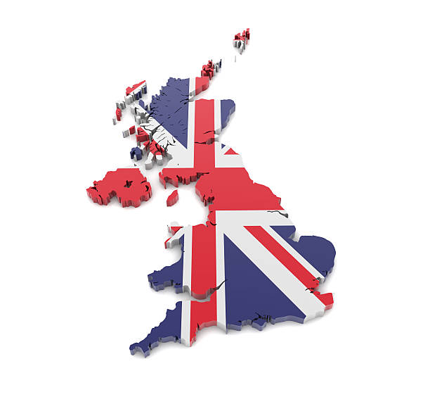istock Map of United Kingdom 174853701