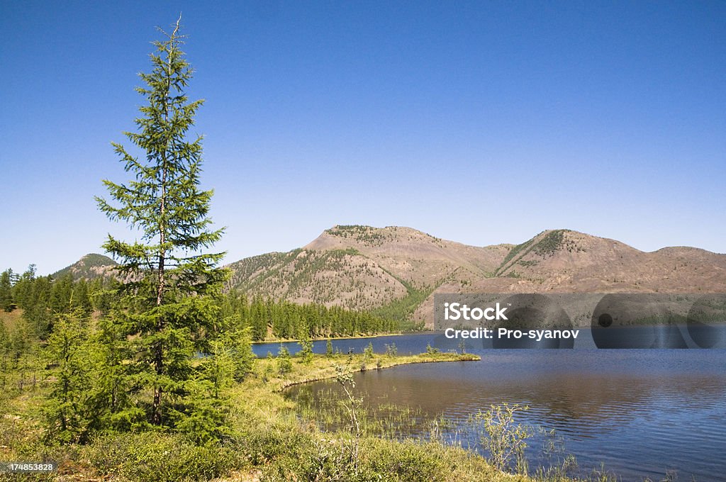 Il lago Dvargalaak. - Foto stock royalty-free di Acqua