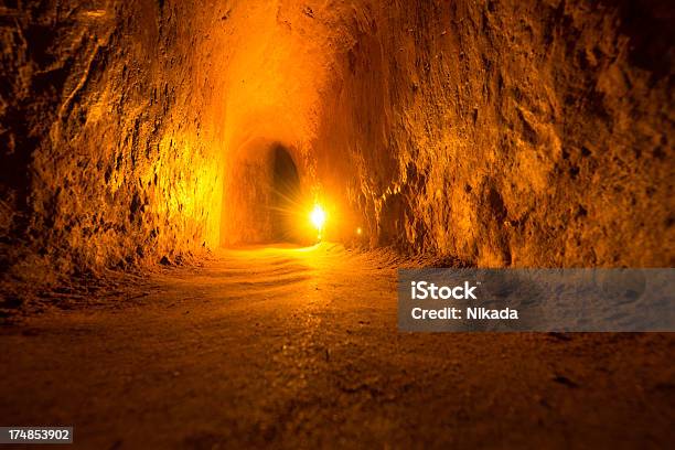 Viet Cong Guerrilla Tunnel In Vietnam Stock Photo - Download Image Now - Vietnam, Tunnel, Ho Chi Minh City