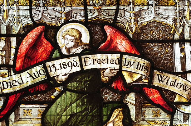 istock Church stained glass, Jersey. 174853925
