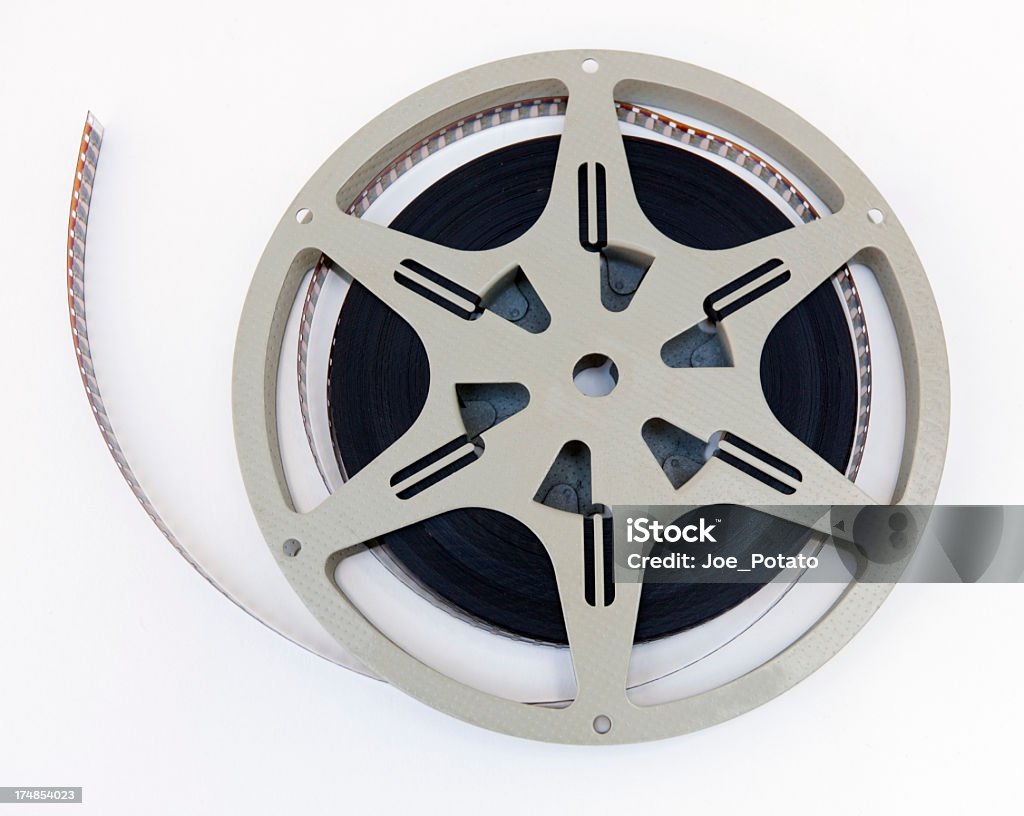 Old 8mm Film Reel Stock Photo - Download Image Now - 1940-1949, Film Reel,  Gray Color - iStock