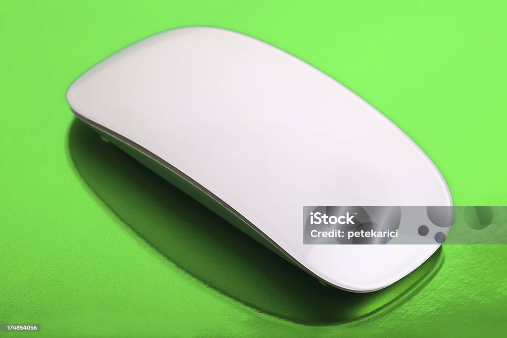Biały Wireless myszy - Zbiór zdjęć royalty-free (Biały)