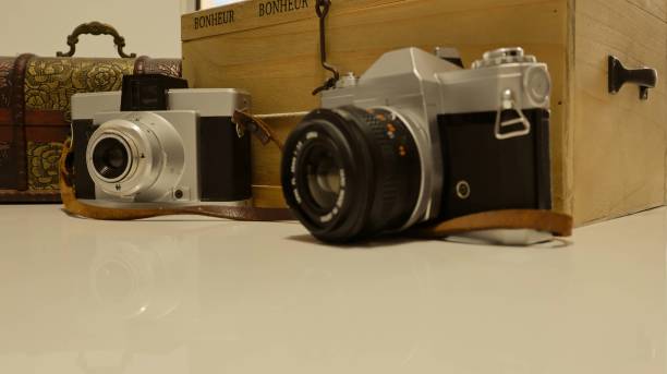 istock Analog Camera, Style, classy, taste, photography in Vintage motion 1748540604