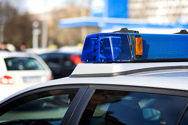 istock Siren, police car - selective focus 174854080