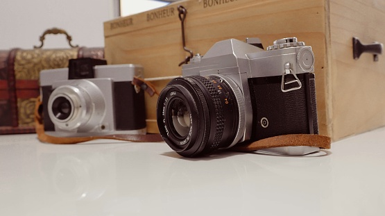 Analog Camera, Style, classy, taste, photography in Vintage motion
