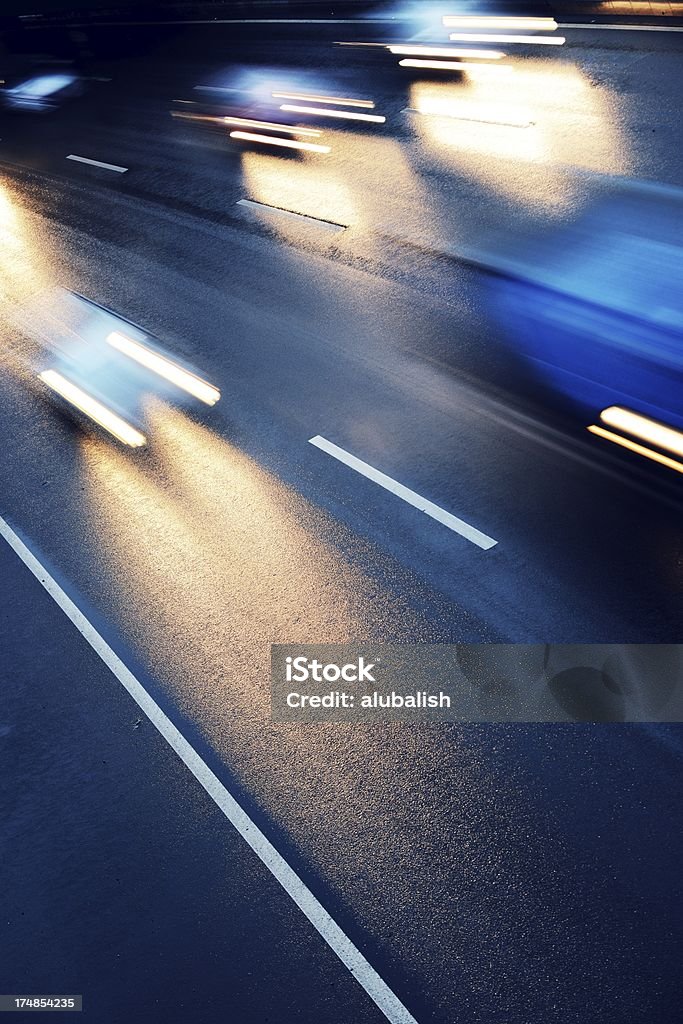 Carros na hora do rush - Foto de stock de Atividade royalty-free