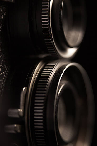 istock Vintage Twin Lens Reflex Camera Abstract 174854261