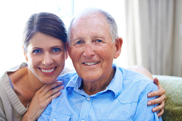 istock Visiting her dad at the retirement home 174854382
