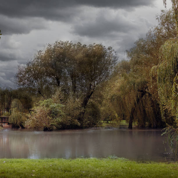istock Storm Babet Local Flooding - Warwickshire - October 2023 1748547153