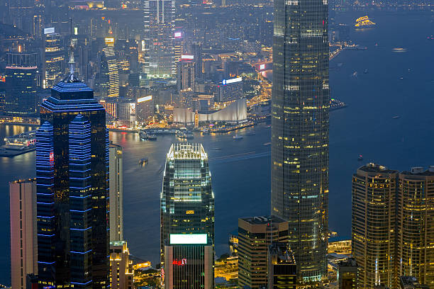 istock Hong Kong night scene close up 174855077