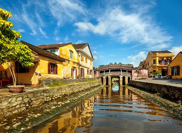 "Japanese Bridge in Hoi An, VietnamUnesco World Heritage Site"