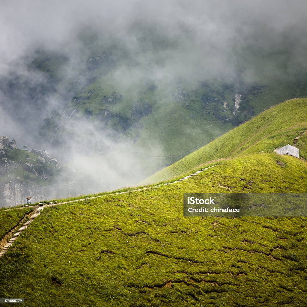 Panorama de las montañas - Foto de stock de Aire libre libre de derechos