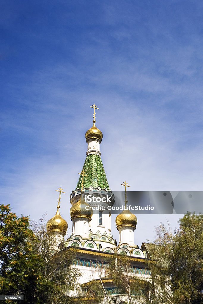 Chiesa russa - Foto stock royalty-free di Ambientazione esterna