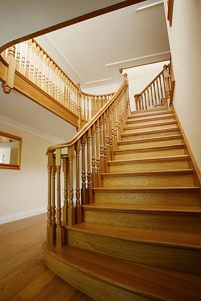 istock Entrance Hall with oak staircase 174855838