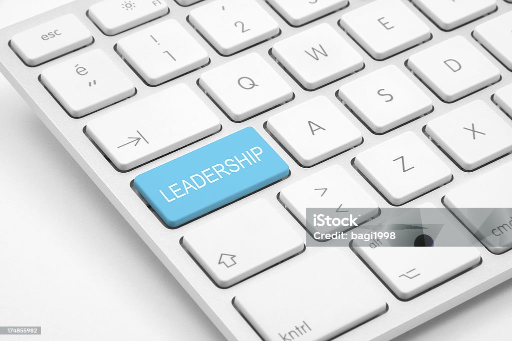Botón de liderazgo en el teclado - Foto de stock de Ayuda libre de derechos