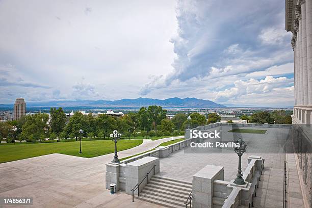 Salt Lake City W Stanie Utah State Capitol Stany Zjednoczone - zdjęcia stockowe i więcej obrazów Architektura