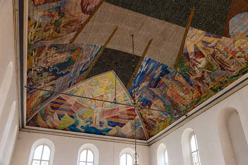 A picture of the interior of the Oslo Cathedral.