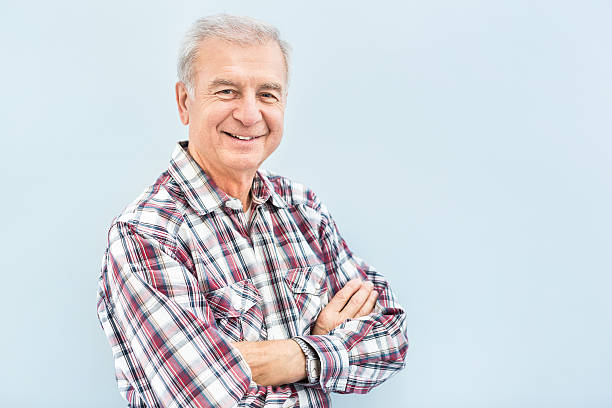 istock Portrait of Senior Man 174857036