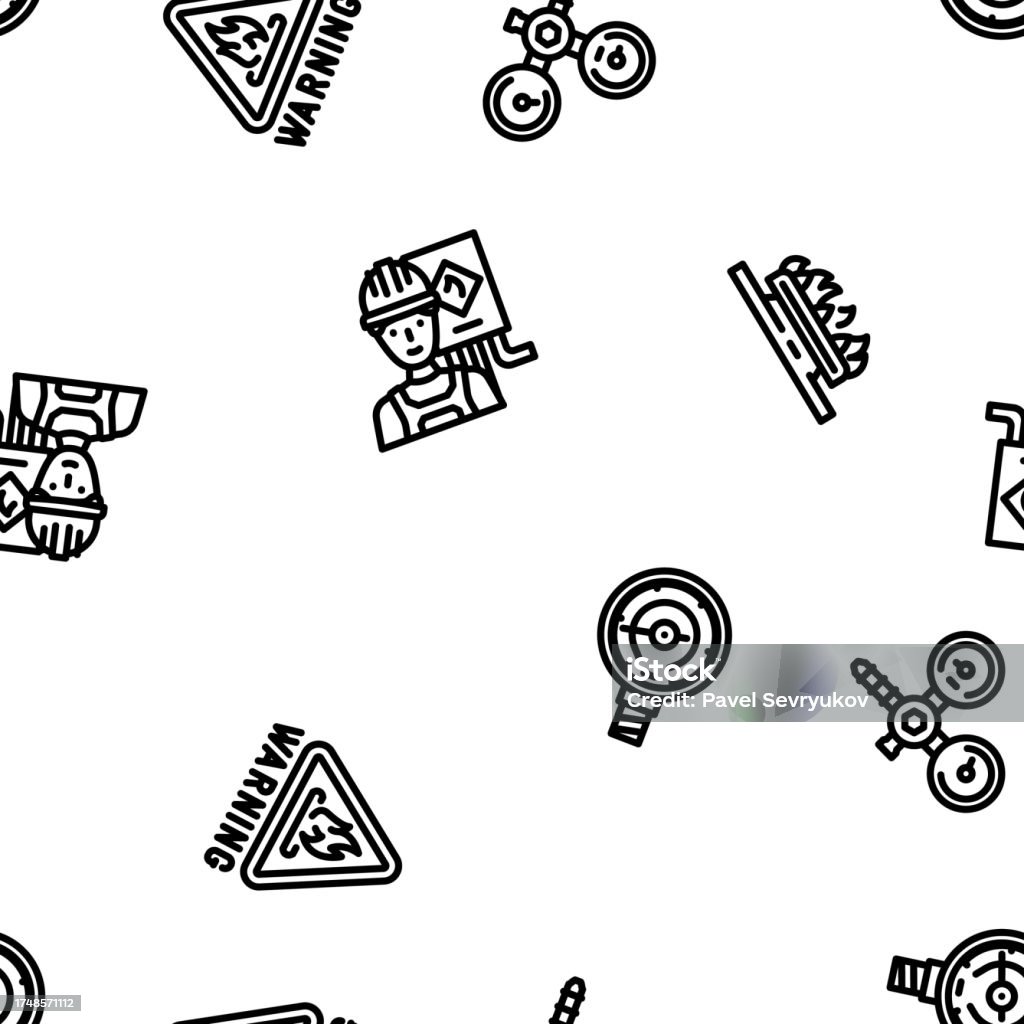 Gas Pattern Vector Gas Energy Oil Power Pipeline Vector Seamless Pattern Stock ...