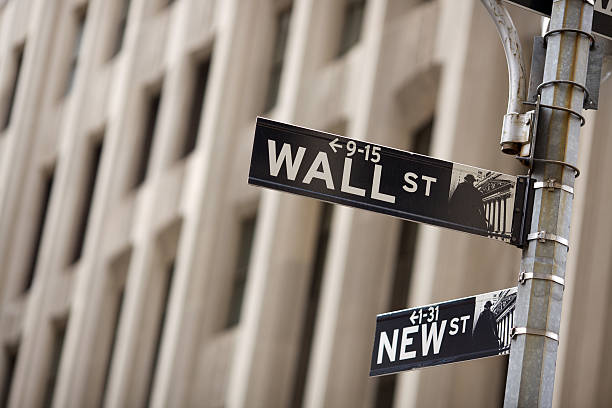 istock Wall and New St. signs in Lower Manhattan 174857301