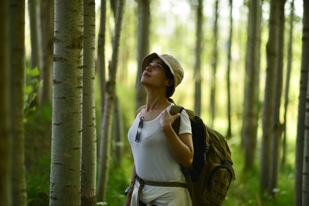 istock young female mountaineer camping 1748573782