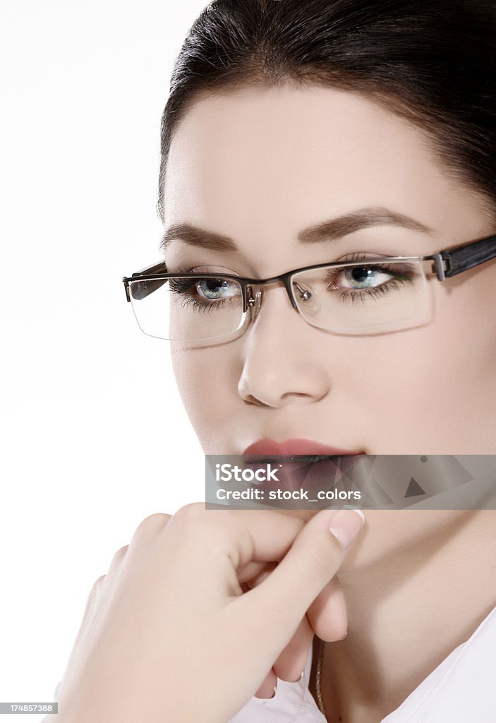 Retrato de mujer de negocios serios - Foto de stock de 20-24 años libre de derechos