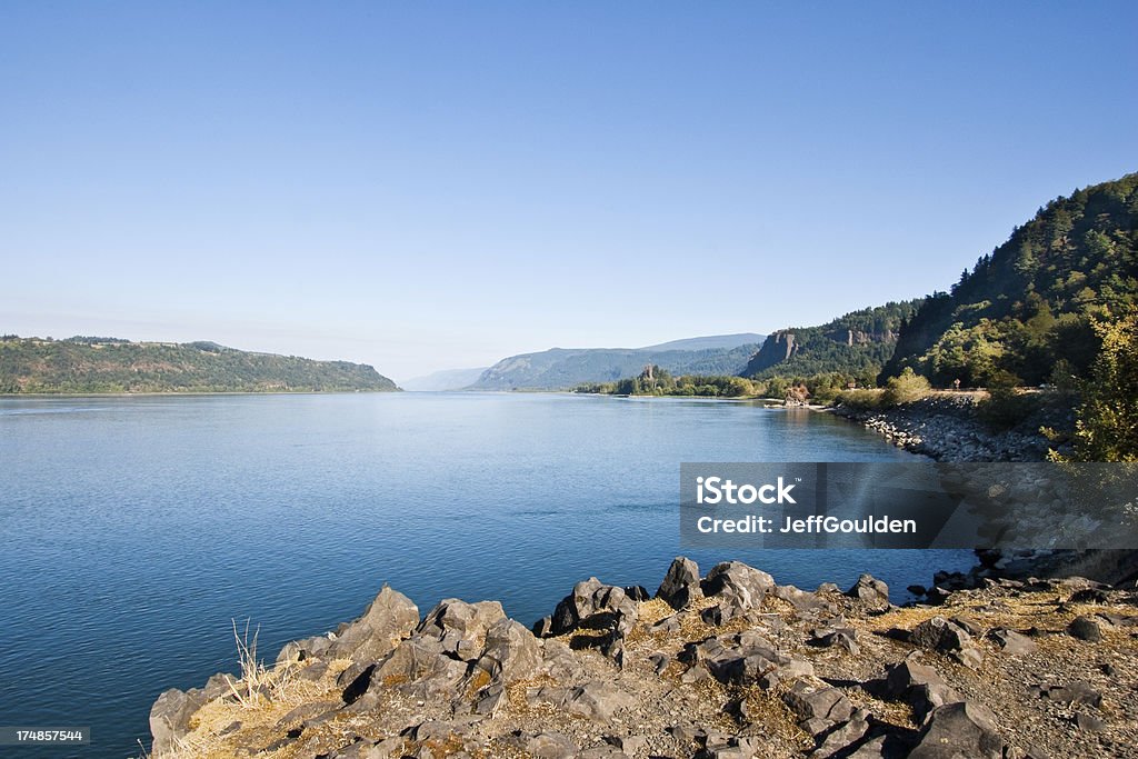 O poderoso rio Columbia - Foto de stock de América do Norte royalty-free