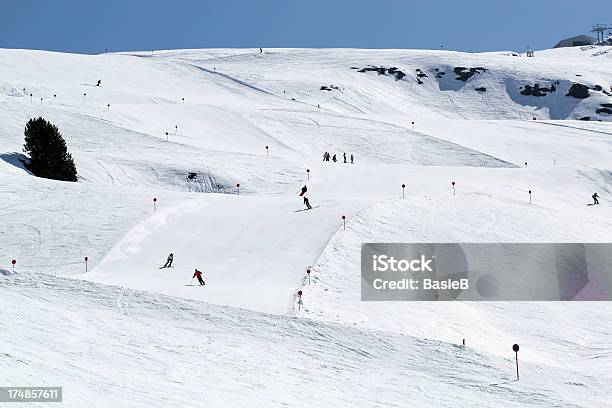 Perfekt Gepflegte Pisten Stockfoto und mehr Bilder von Alpen - Alpen, Berg, Berggipfel