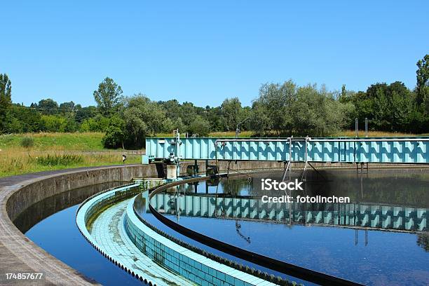 Abwasserbehandlung Stockfoto und mehr Bilder von Kläranlage - Kläranlage, Stehendes Gewässer, Abwasser