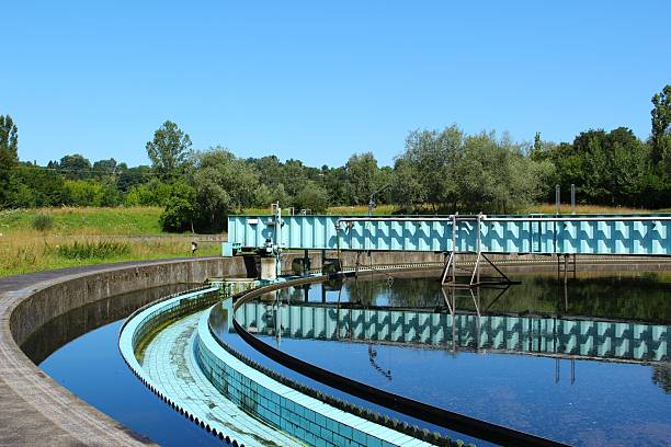 하수 용수 처리 - tsukubai sewage treatment plant water sewer 뉴스 사진 이미지