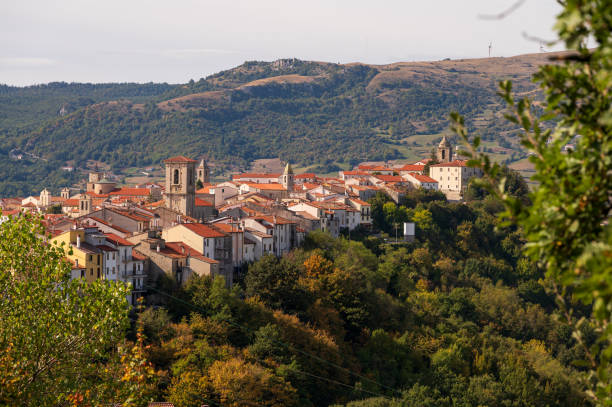 istock Agnone, Isernia, Molise. Autumn landscape. 1748580315