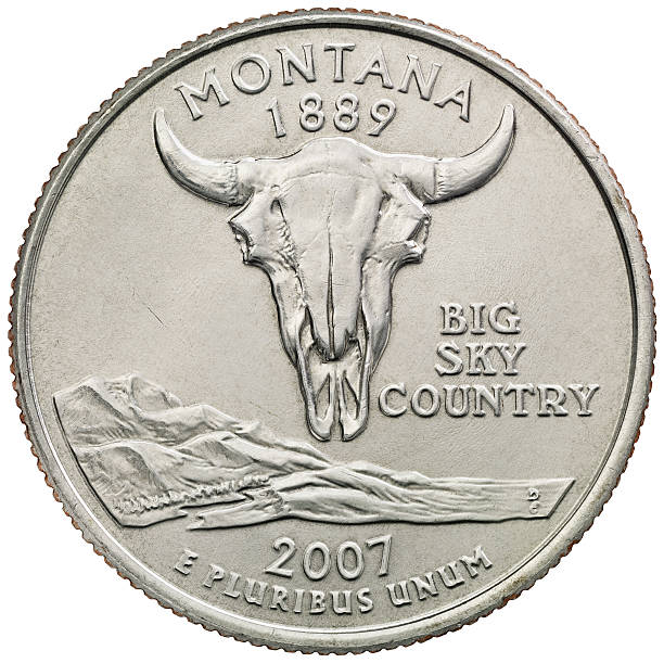 istock Montana State Quarter Coin 174858117