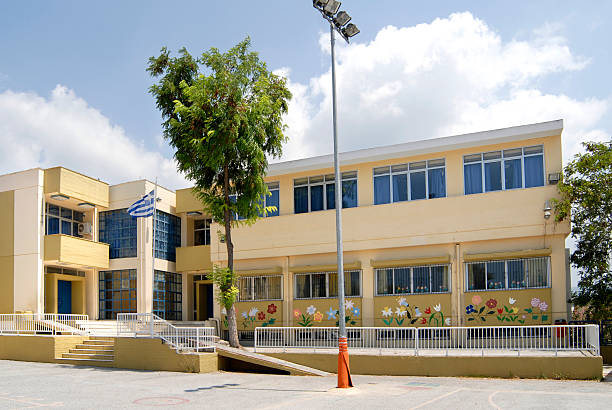 istock school in Neos Marmaras, Greece 174858769