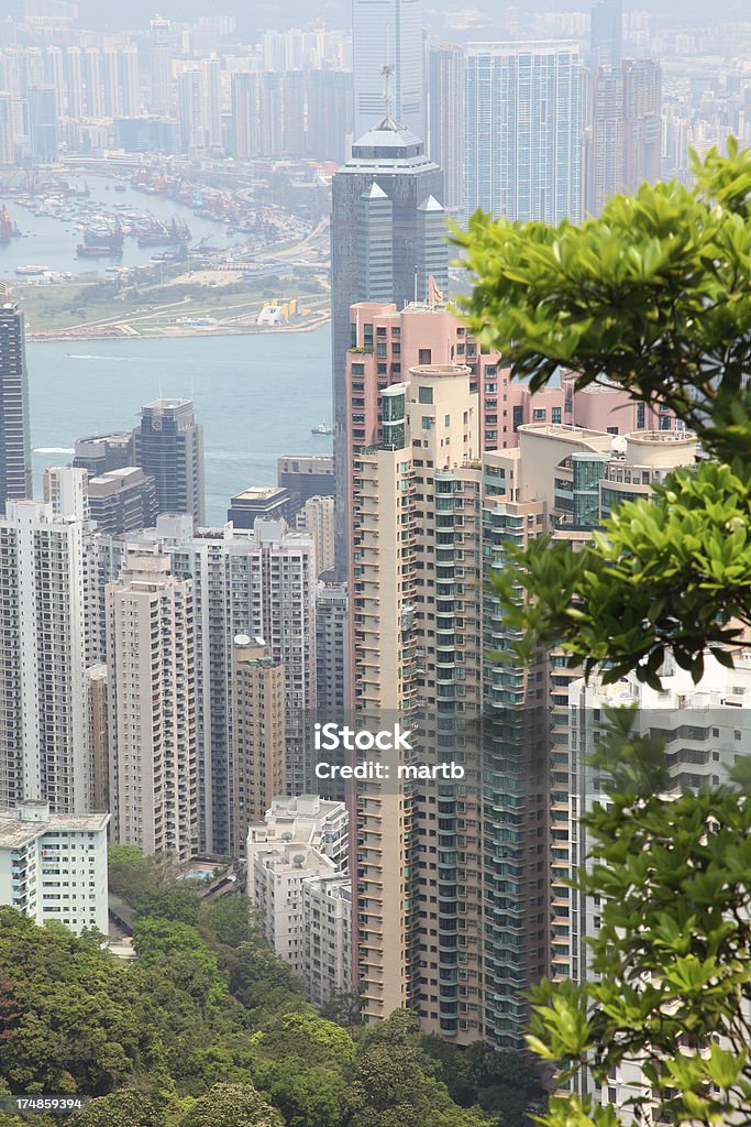 Densly preenchido Hong Kong - Royalty-free Ao Ar Livre Foto de stock