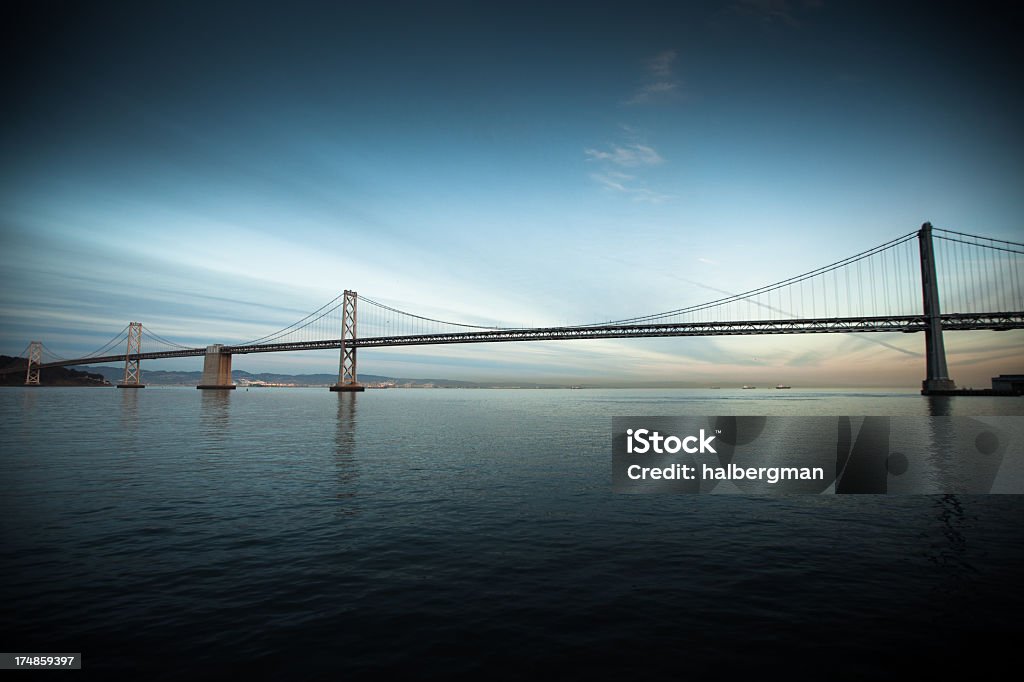 Puente de la bahía de San Francisco - Foto de stock de Aire libre libre de derechos