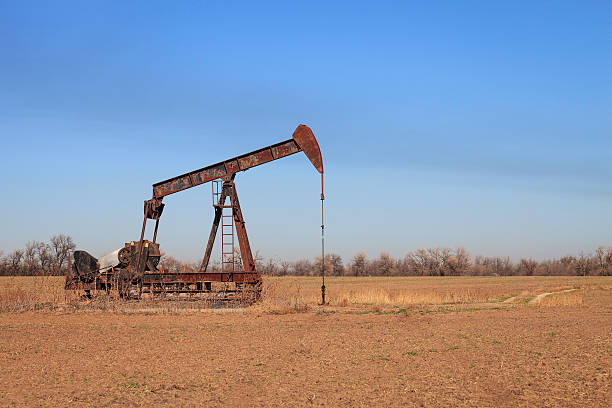 istock Kansas Oil Well 174859528
